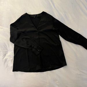 Banana Republic - Black - Long Sleeve Blouse - M